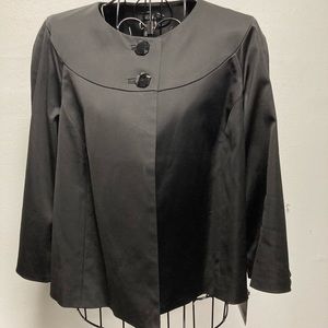 Alfani Black Special occasion jacket 3/4 sleeve crop style Size 10 $30 NWT
